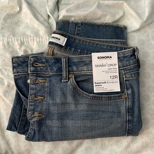 Sonoma Goods for Life skinny crop jeans